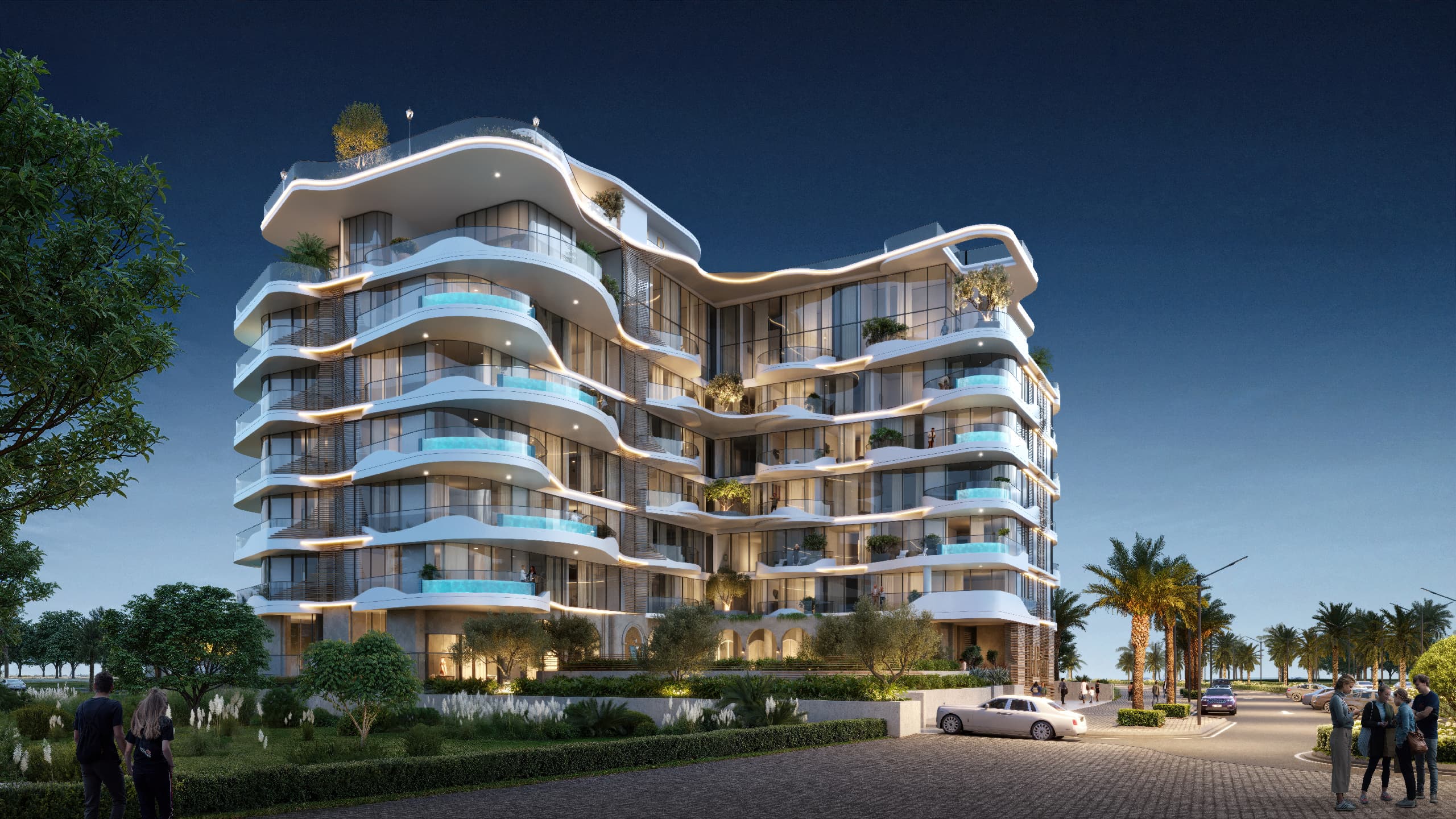 La Perla architectural rendering