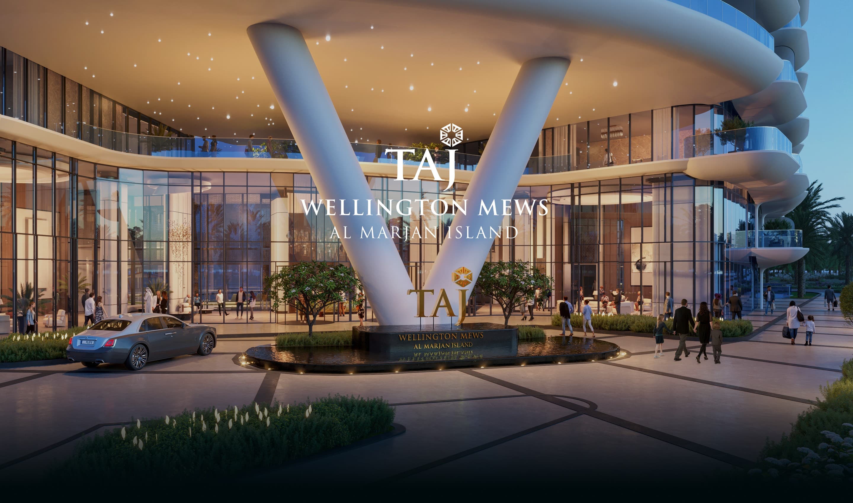 Taj Wellington Mews architectural rendering